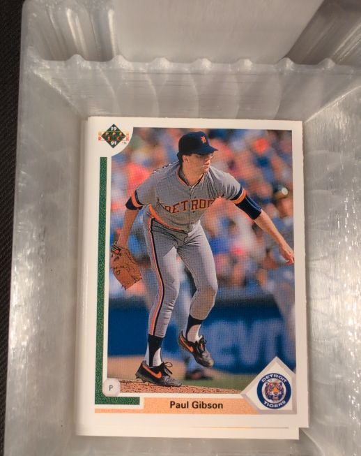 1991 Upper Deck #579 Paul Gibson — front