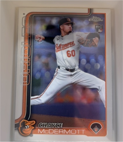 2025 Topps Chrome #32 Chayce McDermott — front