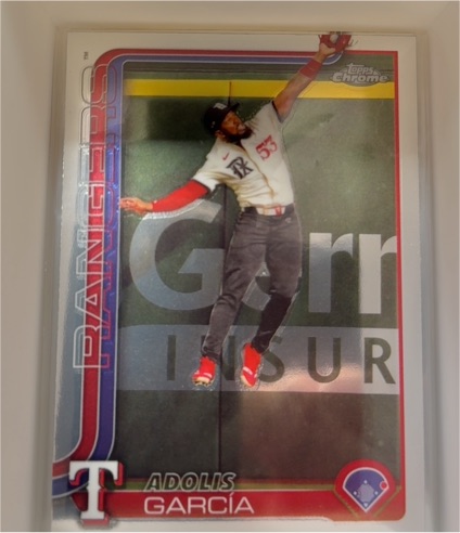 2025 Topps Chrome #247 Adolis Garcia — front