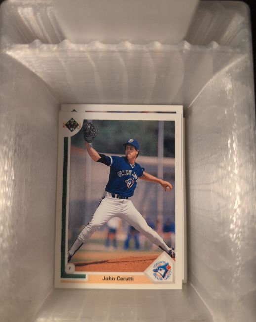 1991 Upper Deck #585 John Cerutti — front