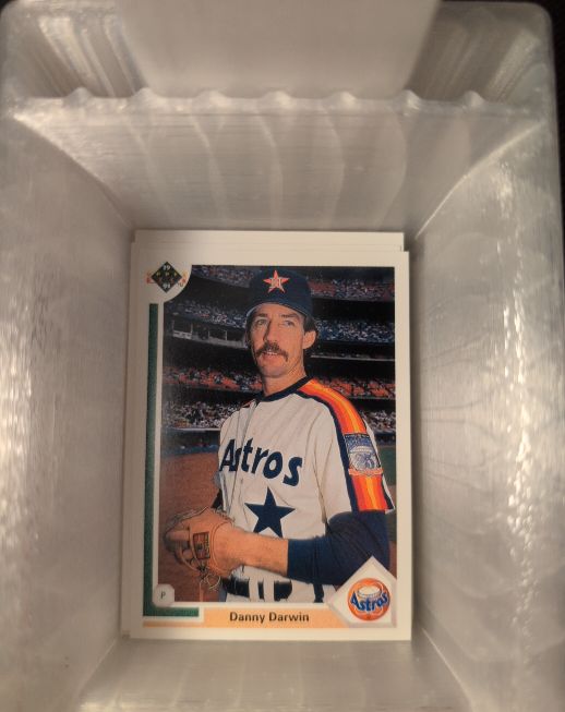 1991 Upper Deck #586 Danny Darwin — front