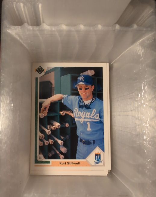 1991 Upper Deck #587 Kurt Stillwell — front
