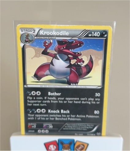 2014 Pokémon XY Base Set #71 Krookodile — front
