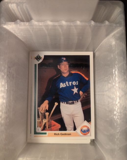 1991 Upper Deck #588 Rich Gedman — front