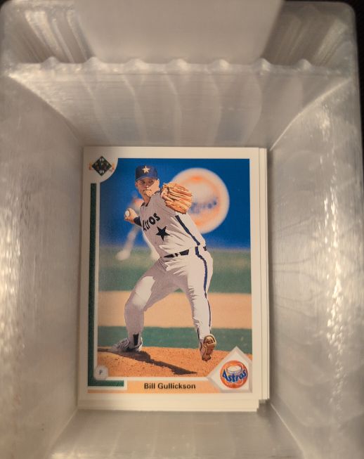 1991 Upper Deck #590 Bill Gullickson Houston Astros — front