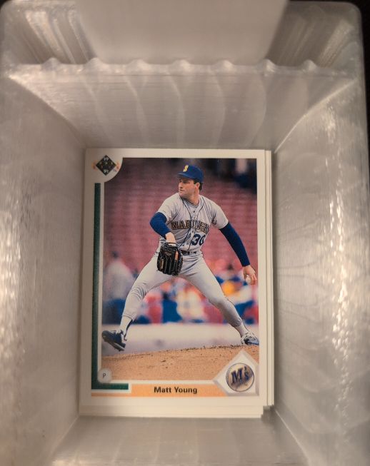 1991 Upper Deck #591 Matt Young — front