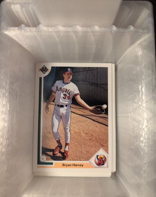 1991 Upper Deck #592 Bryan Harvey — front
