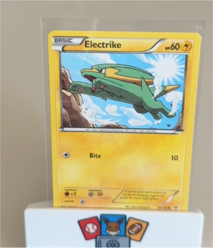 2015 Pokemon XY Roaring Skies #24 Electrike — front