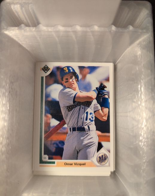 1991 Upper Deck #555 Omar Vizquel — front