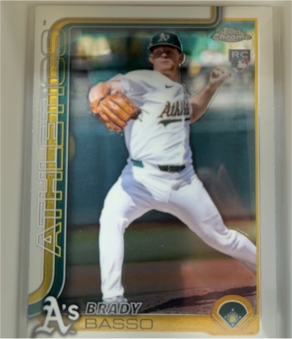 2025 Topps Chrome #205 Brady Basso — front