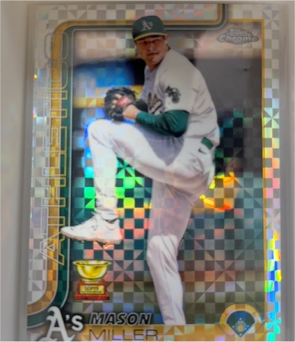 2025 Topps Chrome #142 Mason Miller — front