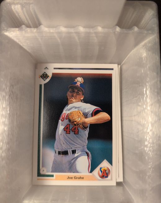 1991 Upper Deck #447 Joe Grahe — front