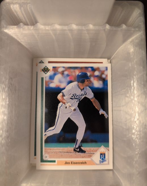 1991 Upper Deck #658 Jim Eisenreich — front