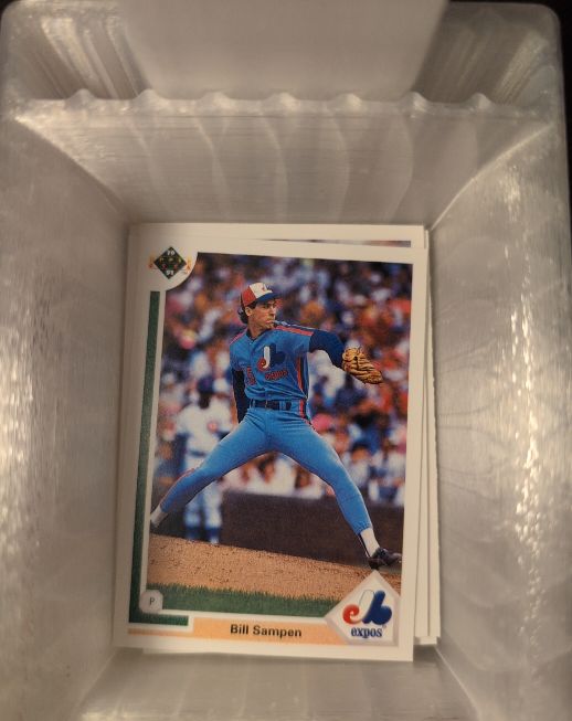 1991 Upper Deck #661 Bill Sampen — front