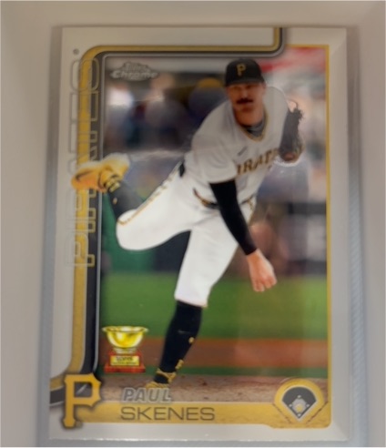 2025 Topps Chrome #300 Paul Skenes — front