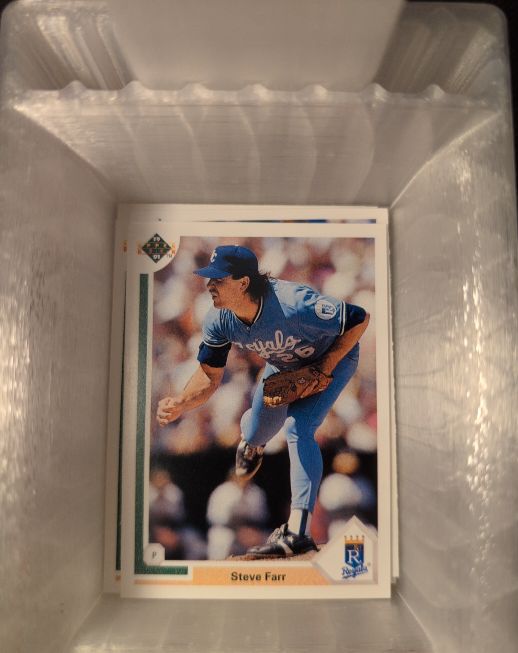 1991 Upper Deck #686 Steve Farr — front