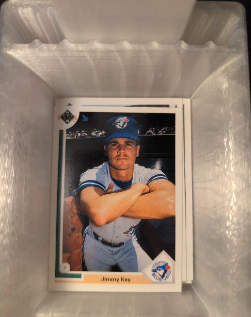 1991 Upper Deck #667 Jimmy Key — front