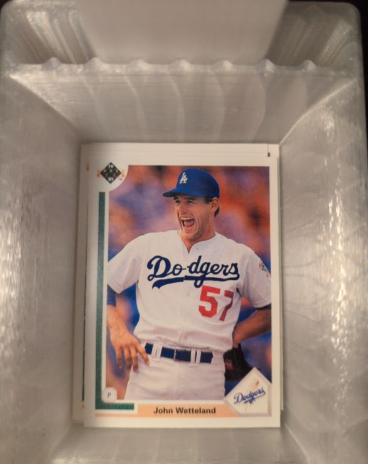 1991 Upper Deck #668 John Wetteland — front