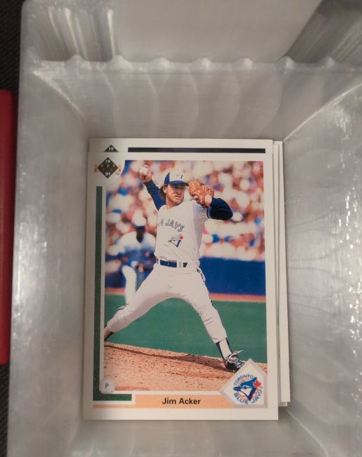 1991 Upper Deck #670 Jim Acker — front