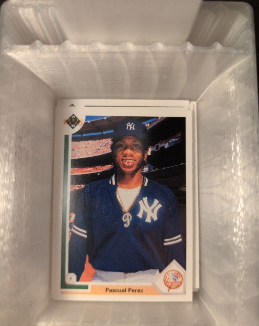 1991 Upper Deck #671 Pascual Perez — front