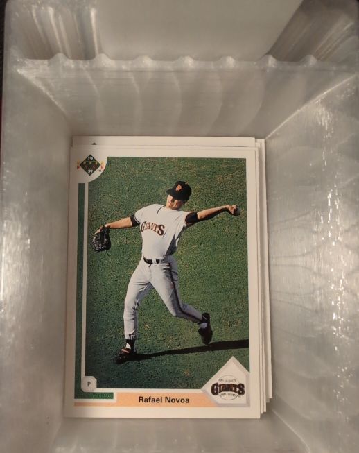 1991 Upper Deck #674 Rafael Novoa — front
