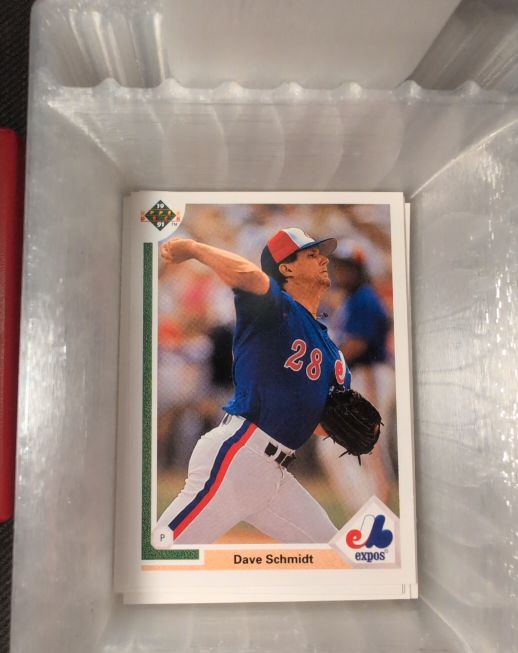1991 Upper Deck #684 Dave Schmidt — front