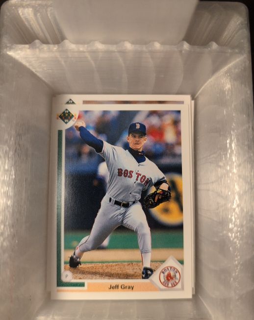 1991 Upper Deck #685 Jeff Gray — front