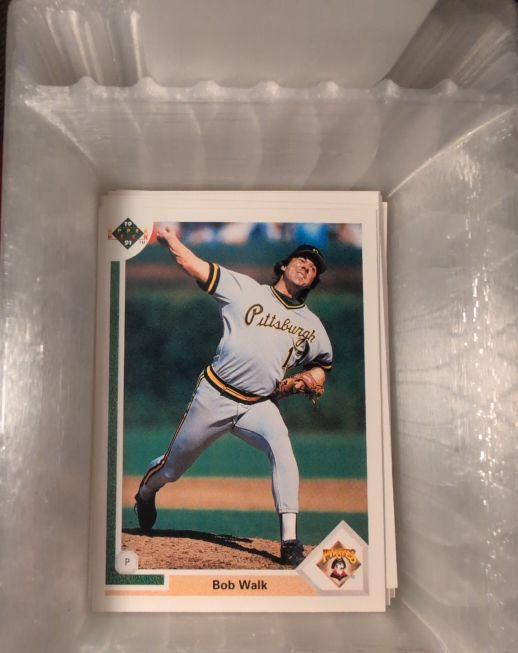 1991 Upper Deck #689 Bob Walk — front