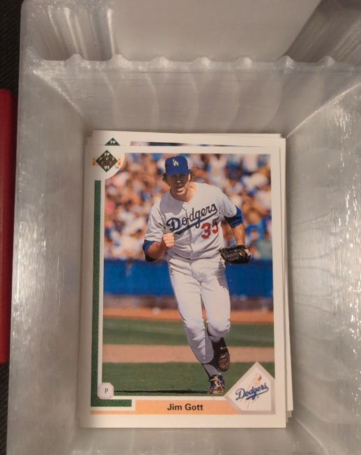 1991 Upper Deck #690 Jim Gott — front