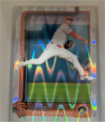2025 Topps Chrome #30 Tyler Fitzgerald — front