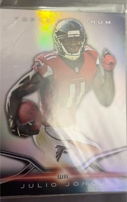 2014 Topps Platinum Julio Jones — front