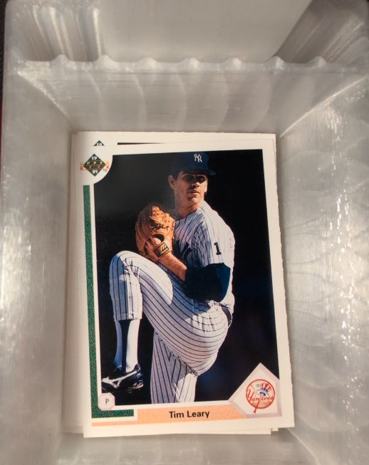 1991 Upper Deck #693 Tim Leary — front
