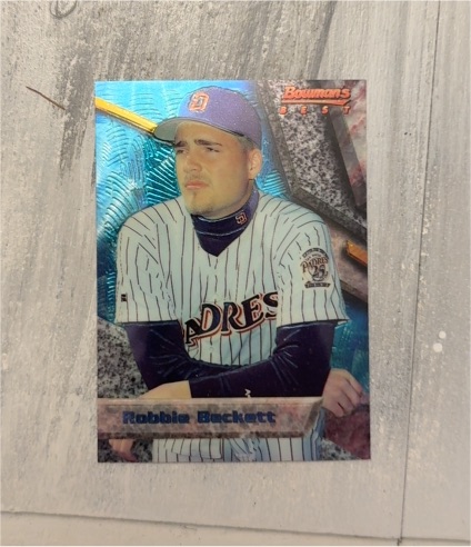 1994 Bowman's Best #B27 Robbie Beckett — front