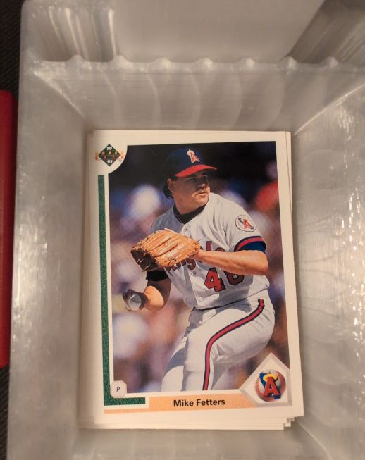 1991 Upper Deck #696 Mike Fetters — front