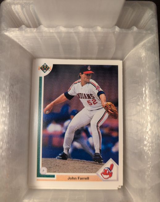 1991 Upper Deck #52 John Farrell — front