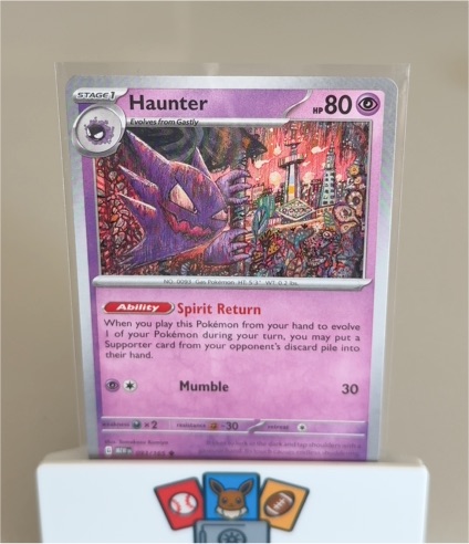 2023 Pokémon TCG Scarlet & Violet 151 #093 Haunter — front