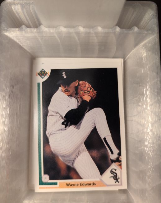 1991 Upper Deck #697 Wayne Edwards — front