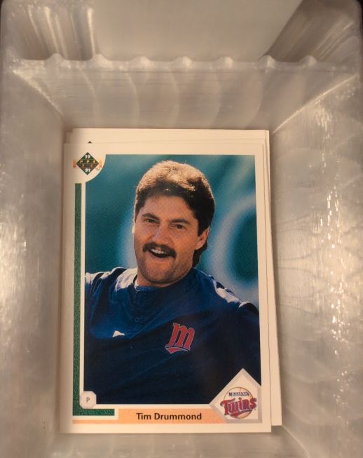 1991 Upper Deck #698 Tim Drummond — front