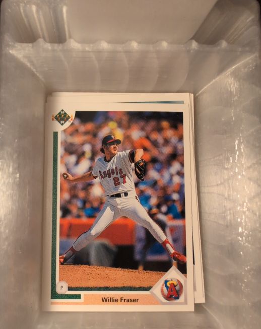 1991 Upper Deck #699 Willie Fraser — front