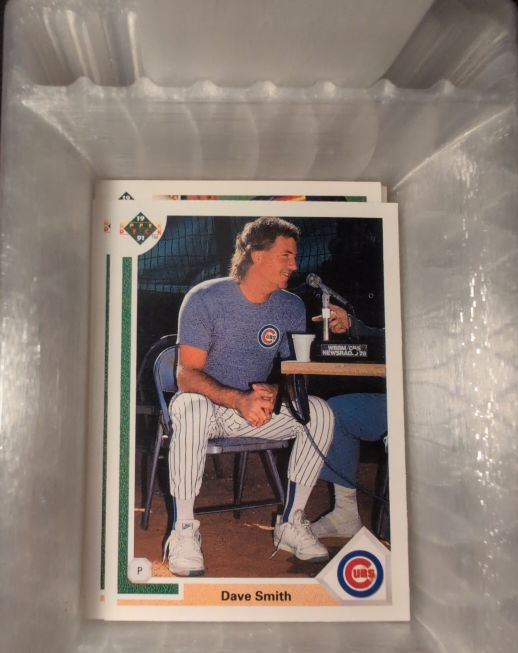1991 Upper Deck #704 Dave Smith — front
