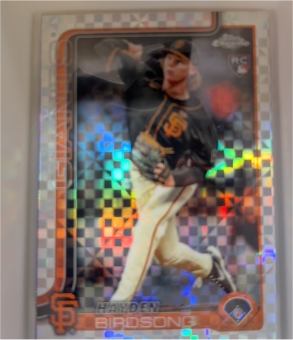 2025 Topps Chrome #138 Hayden Birdsong — front
