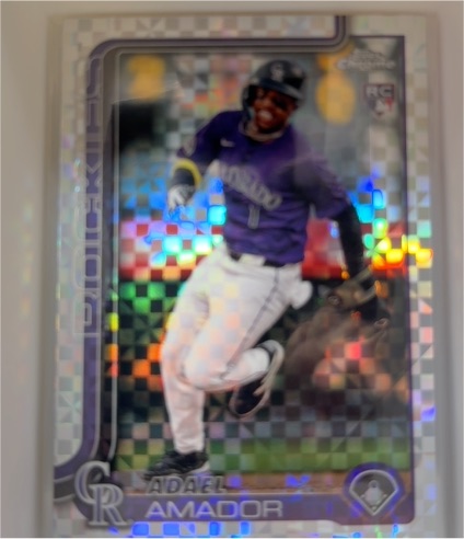 2025 Topps Chrome #191 Adael Amador — front