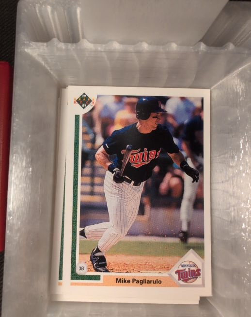 1991 Upper Deck #709 Mike Pagliarulo — front