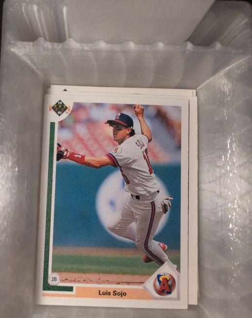 1991 Upper Deck #28 Luis Sojo — front