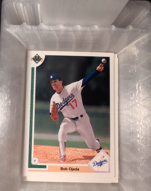 1991 Upper Deck #715 Bob Ojeda — front