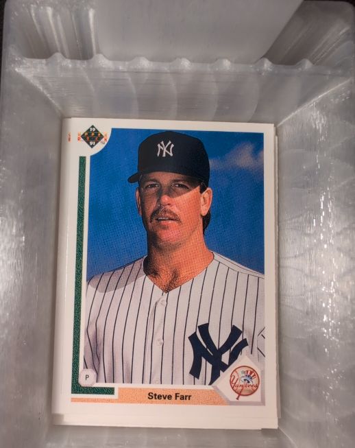 1991 Upper Deck #717 Steve Farr — front