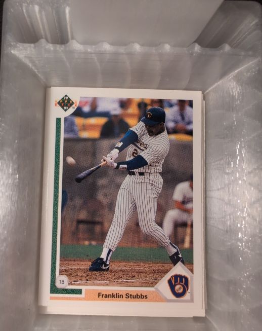 1991 Upper Deck #352 Franklin Stubbs — front