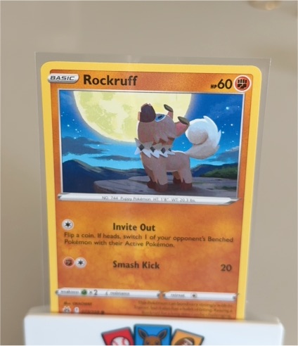 2023 Pokémon Crown Zenith #073 Rockruff — front