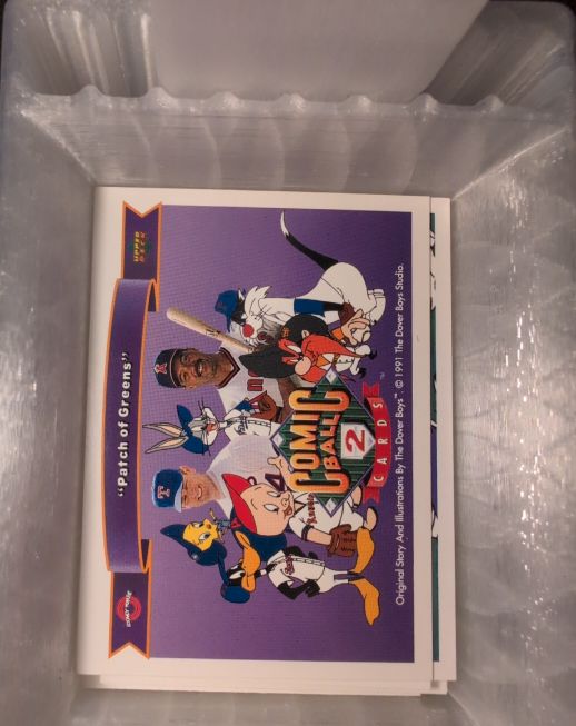 1991 Upper Deck Comic Ball 2 #136 Nolan Ryan & Reggie Jackson — front