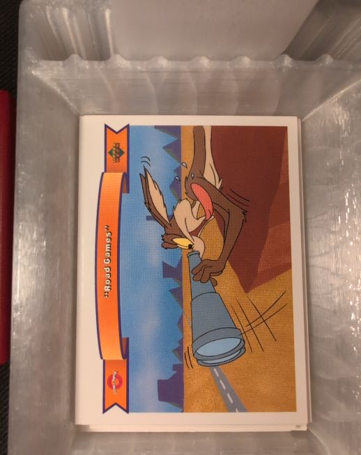1991 Upper Deck Comic Ball 2 #20 Wile E. Coyote "Road Games" — front